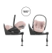 Автокресло Cybex Cloud T-iSize Plus 0-13кг - Peach Pink