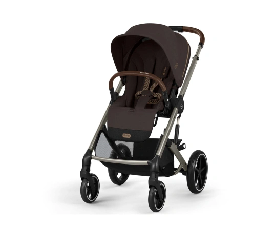 Прогулянкова коляска Cybex BALIOS S LUX TPE - chocolate brown (з бампером)