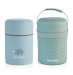 Термос пищевой голубой Miniland Silky Food Thermos Blue 600мл