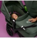 Люлька Bugaboo Donkey 5 без капюшона Grey mélange