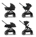Универсальная коляска 2 в 1 Cybex GAZELLE S - BLK Moon Black