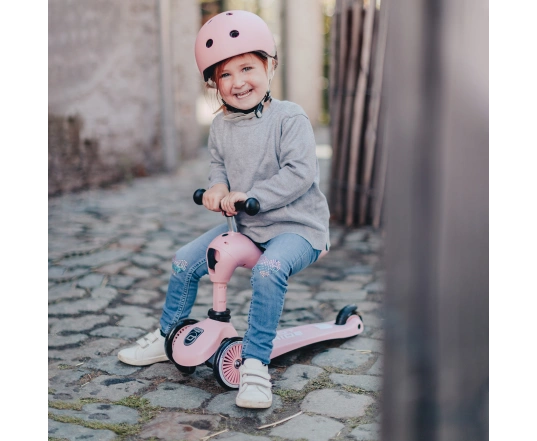 Самокат Scoot and Ride серії Highwaykick-1 пастельно-рожевий, 1-5 років
