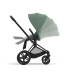 Прогулянкова коляска Cybex PRIAM - leaf green (шасі Matt Black)