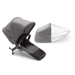 Прогулянковий блок коляски Bugaboo  Donkey 5 Grey mélange-Grey mélange - зображення