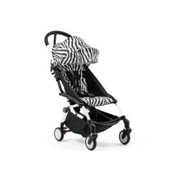 Прогулянкова коляска Stokke YOYO³ з 6 місяців Zebra (шасі White) - зображення