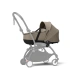 Универсальная коляска 2 в 1 с люлькой newborn shell Stokke YOYO³ Taupe (шасси White)