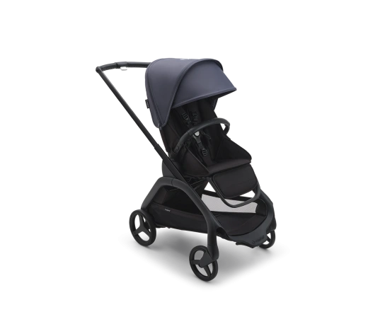 Прогулочная коляска Bugaboo DRAGONFLY - black/midnight black stormy blue
