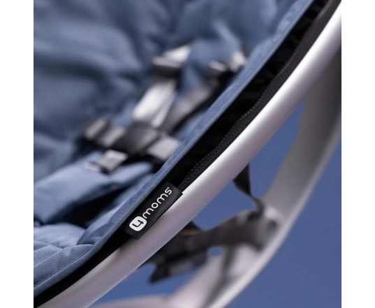 Шезлонг качалка 4Moms MAMAROO 5.0 - slate blue (лимитированая версия)