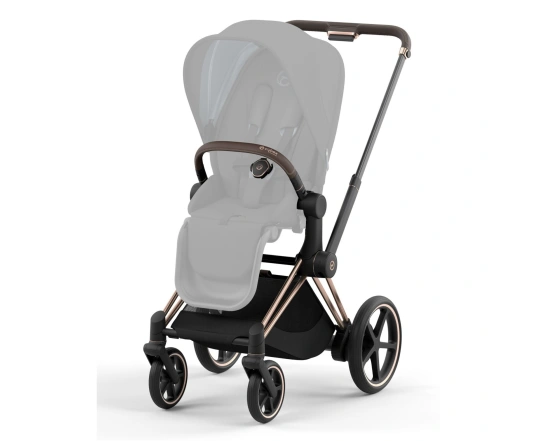 Шасі ePriam & каркас прогулянкового блоку Cybex - Rosegold