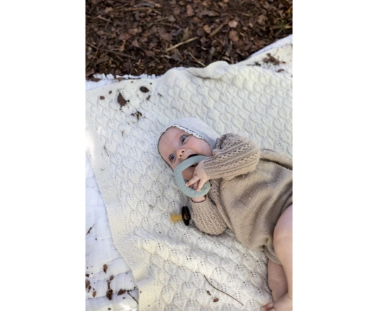 Іграшка - прорізувач BIBS Baby Bitie Heart Sage