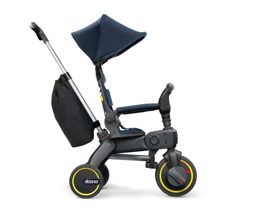 Складной трехколесный велосипед Doona Liki Trike S3 Deep Blue