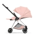 Коляска 2 в 1 Cybex MIOS Style Collection 5.0 - peach pink (шасі Chrome)