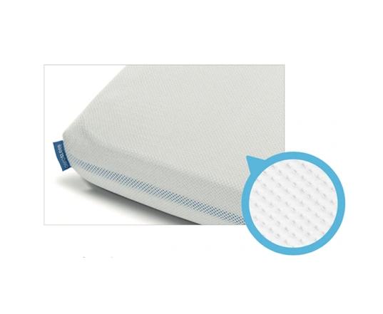 Дихаюче простирадло AeroSleep 60x120 см - білий