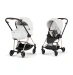 Коляска 2 в 1 Cybex MIOS Style Collection 5.0 - off white (шасі Rosegold)