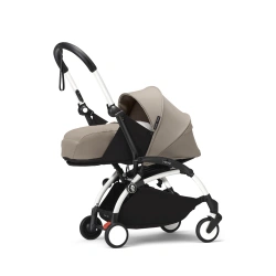 Универсальная коляска 2 в 1 Stokke YOYO³ Taupe (шасси White) - изображение