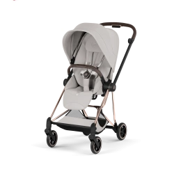 Прогулочная коляска Cybex MIOS Style Collection - city grey (шасі Rosegold) - изображение