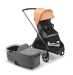 Универсальная коляска 2в1 Bugaboo DRAGONFLY - grafite/grey melange island coral