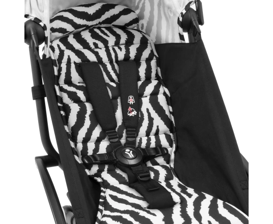 Прогулянкова коляска Stokke YOYO³ з 6 місяців Zebra (шасі Black)