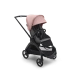 Прогулянкова коляска Bugaboo DRAGONFLY - black/grey melange morning pink