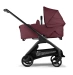 Універсальна коляска 2в1 Bugaboo DRAGONFLY - black/dark cherry-dark cherry