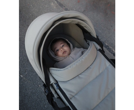 Универсальная коляска 2 в 1 с люлькой newborn shell Stokke YOYO³ Black (шасси Black)