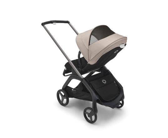 Универсальная коляска 2в1 Bugaboo DRAGONFLY - black/grey melange desert taupe