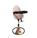 Стульчик для кормления Bloom Fresco Rose gold в комплекте с хлопковыми вкладышами - Blush pink