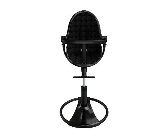 Стульчик для кормления Bloom Fresco Black в комплекте с хлопковыми вкладышами - Midnight black