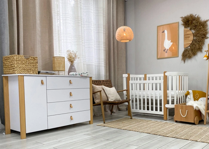 Комод Veres MONAKO 1200 біло-буковий купити-36 - зображення