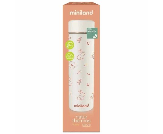 Термос для рідин Miniland NATUR THERMOS BUNNY 450ML (кролик)