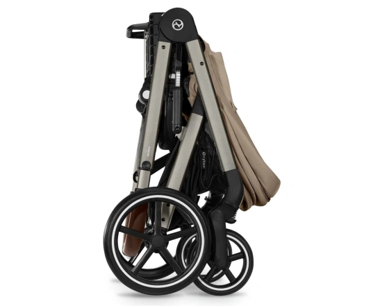 Прогулянкова коляска Cybex BALIOS S LUX TPE - almond beige (з бампером)
