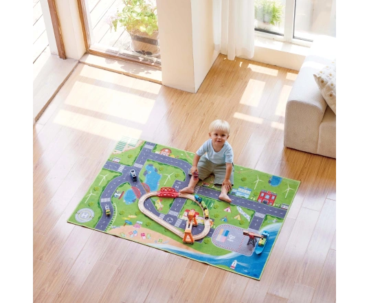 Килим Залізна дорога Play Rug Hape