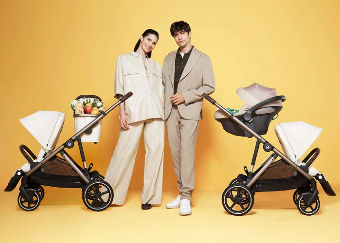Коляска Cybex Gazelle S в разложенном виде