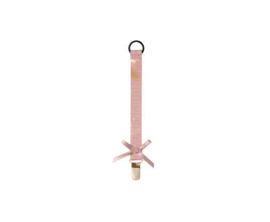 Тримач для пустушки Bjallra Pink Golden