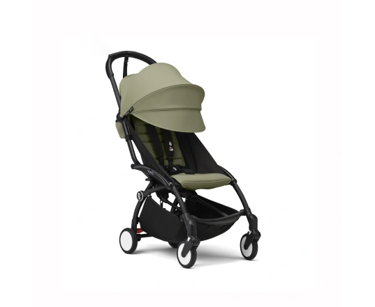 Прогулянкова коляска Stokke YOYO³ з 6 місяців Olive (шасі White)