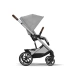 Прогулянкова коляска Cybex BALIOS S LUX SLV - stone grey (с бампером)
