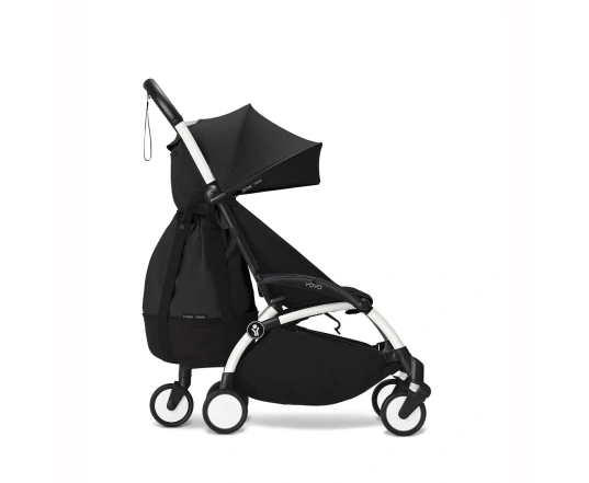 Прогулянкова коляска Stokke YOYO³ з 6 місяців Black (шасі White)