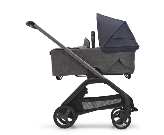 Универсальная коляска 2в1 Bugaboo DRAGONFLY - grafite/grey melange stormy blue