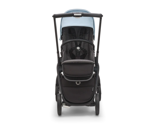 Прогулочная коляска Bugaboo DRAGONFLY - graphite/grey melange skyline blue