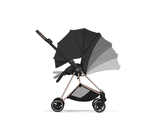 Прогулочная коляска Cybex MIOS Style Collection - sepia black (шасі Rosegold)