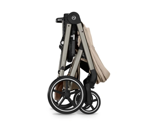Прогулянкова коляска Cybex BALIOS S LUX TPE - almond beige (з бампером)