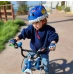 Шолом Crazy Safety Дракон блакитний (з ліхтарем)