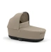 Коляска Cybex Priam 2 в 1 - люлька Cozy Beige + прогулка Sepia Black + шасси Rose Gold
