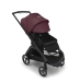 Універсальна коляска 2в1 Bugaboo DRAGONFLY - black/midnight black dark cherry