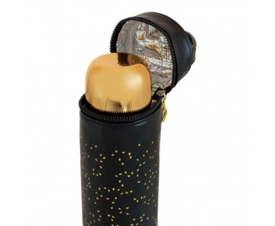 Купити Термос для рідин золото + термосумка Miniland Deluxe Thermos Gold 500ML з доставкою по Україні | KIDSLINE-32 - зображення