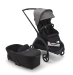 Универсальная коляска 2в1 Bugaboo DRAGONFLY - black/midnight black grey melange