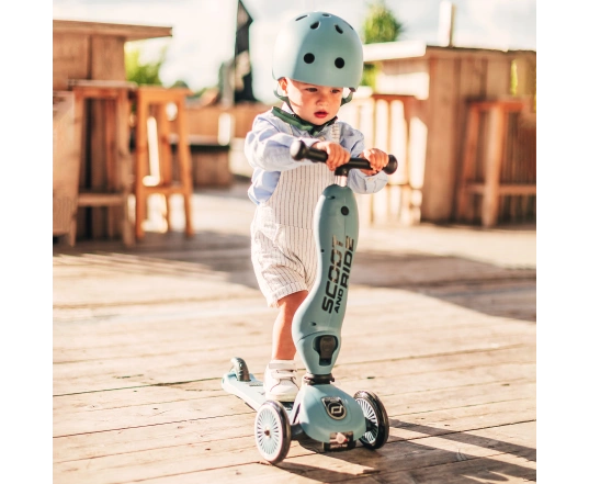 Самокат Scoot and Ride серії Highwaykick-1, сіро-синій, 1-5 років