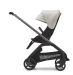 Универсальная коляска 2в1 Bugaboo DRAGONFLY - black/grey melange misty white