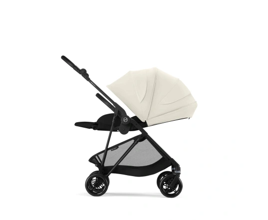 Универсальная коляска 2 в 1 Cybex MELIO CARBON - Canvas White