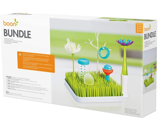 Набор для мытья и сушки детской посуды Boon Bundle